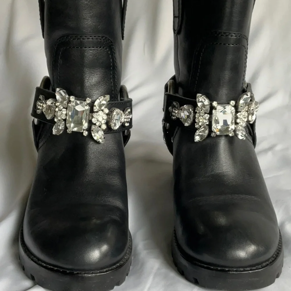 Marc Jacobs Embellished Boots 37.5 7.5 - Picture 3 of 10